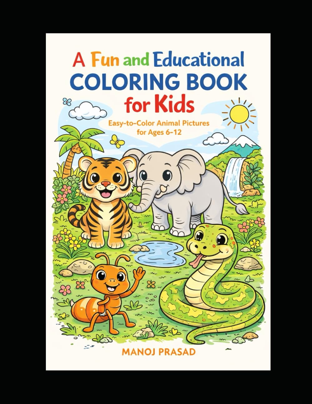 A Fun and Educational Coloring Book for Kids: Color, Learn, and Discover the Wonders of Woodland Creatures