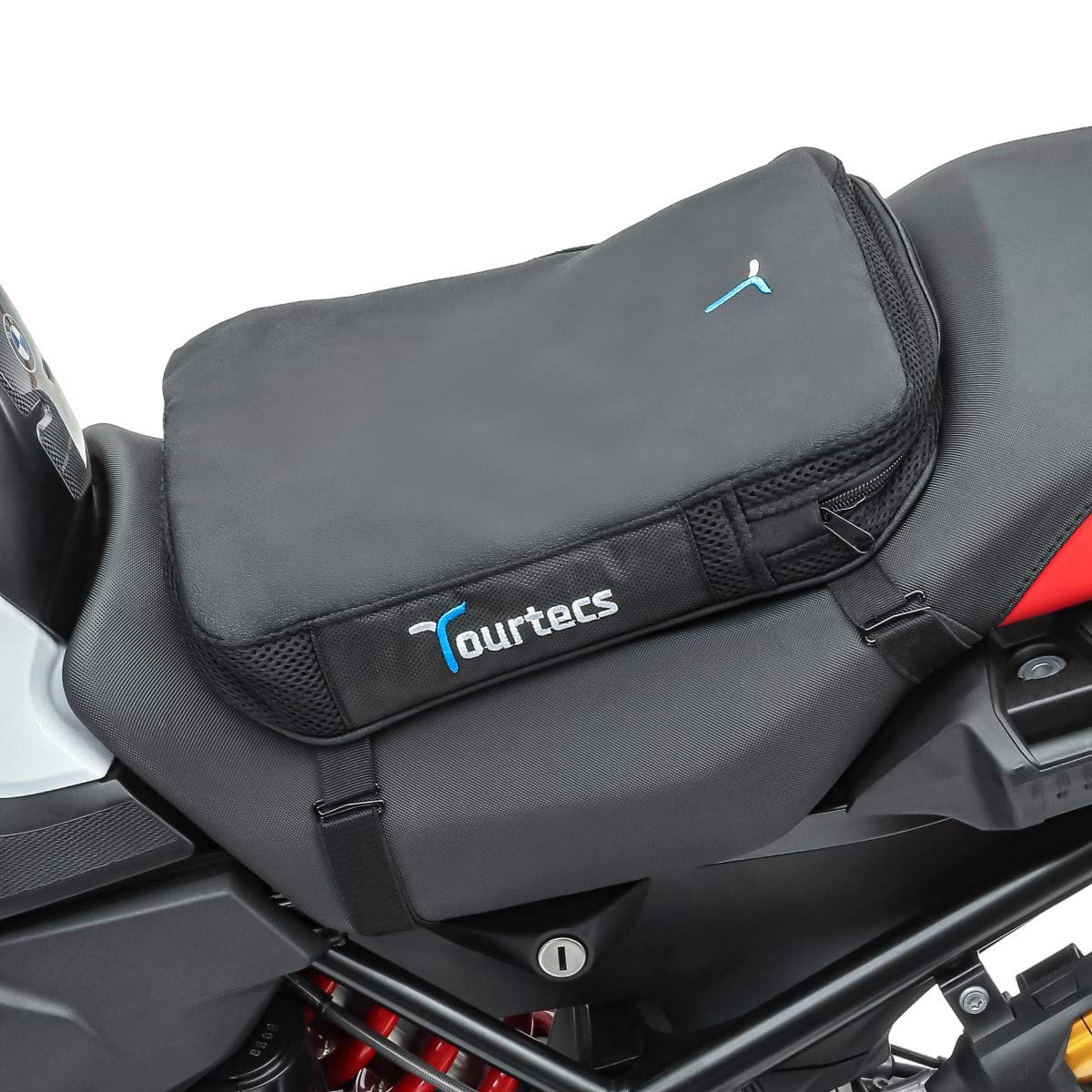 Sitzbank Kissen TPE Gel S kompatibel mit Kawasaki Versys 1000/650 schwarz