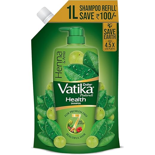 Vatika Smooth Hair Shampoo 1L