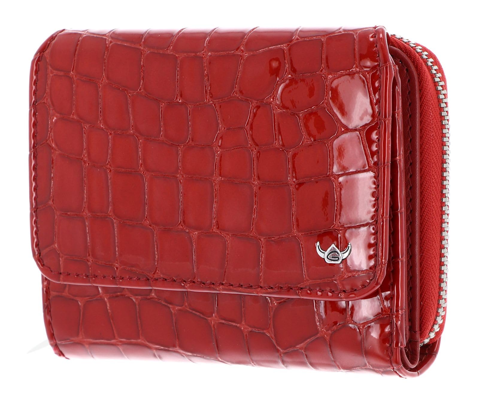 Golden Head Cuero Monedero Cayenne RFID Protect RV-Börse 3316 Kirsche Rojo