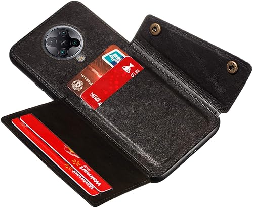 Miniatura 3 de Funda para Xiaomi Poco F2 Pro, con ranura para tarjeta para Xiaomi Redmi K30 Pro 5G M2006J10CRedmi K30 Pro Zoom 5G M2001J11E M2001J11C Funda Negro