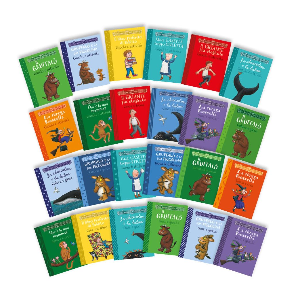 Il Gruffalò e i suoi amici. Il Calendario dell'Avvento. Una collezione di libri. Ediz. a colori