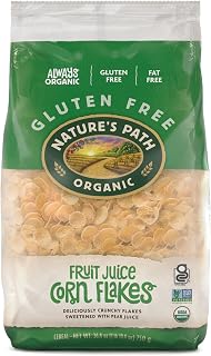 Nature's Path Organic Fruit Juice Sweetened Corn Flakes Cereal, 26.4oz Pack of 6 - Gluten Free, Vegan, Non-GMO Crunchy Breakfast