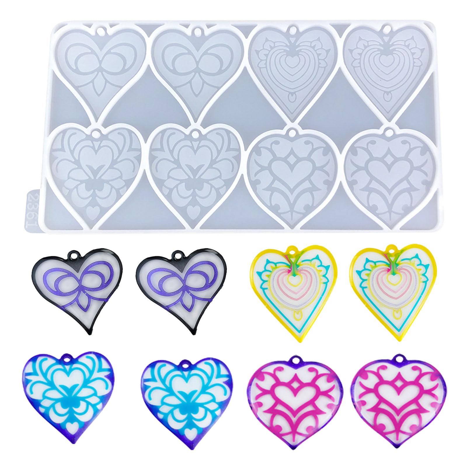 NEWFT Easy to Use Jewelry Crafting Mold Beautiful Jewelry Silicone Mold for Jewelry Designers and Crafting Enthusiasts