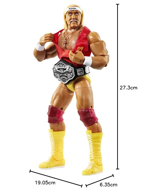 Foto 7 de 7 de Mattel WWE Ultimate Edition - Juego de figuras de acción y accesorios, Hulk Hogan coleccionable de 6 pulgadas…