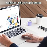 Vista 2 de Máquina de ruido blanco Babelio Mini máquina de sonido para adultos, niños y bebés 15 sonidos sin bucle Temporizador Fácil de guardar y viajar