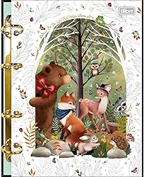 Tilibra - Caderno Argolado Cartonado Colegial Loveland 80 Folhas