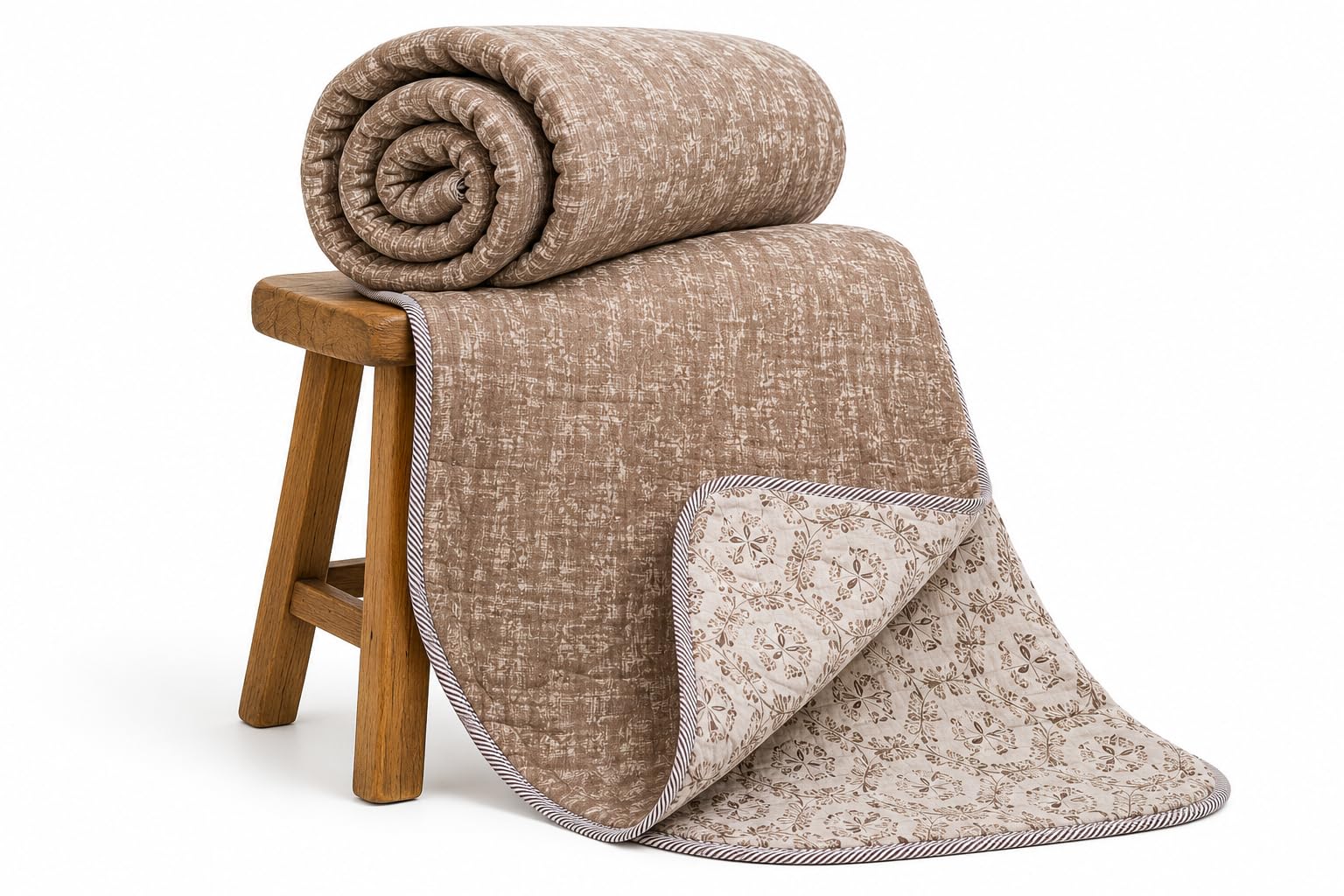 Loomweft Lightweight Dohar, Single, 57 | 100% Cotton, Reversible
