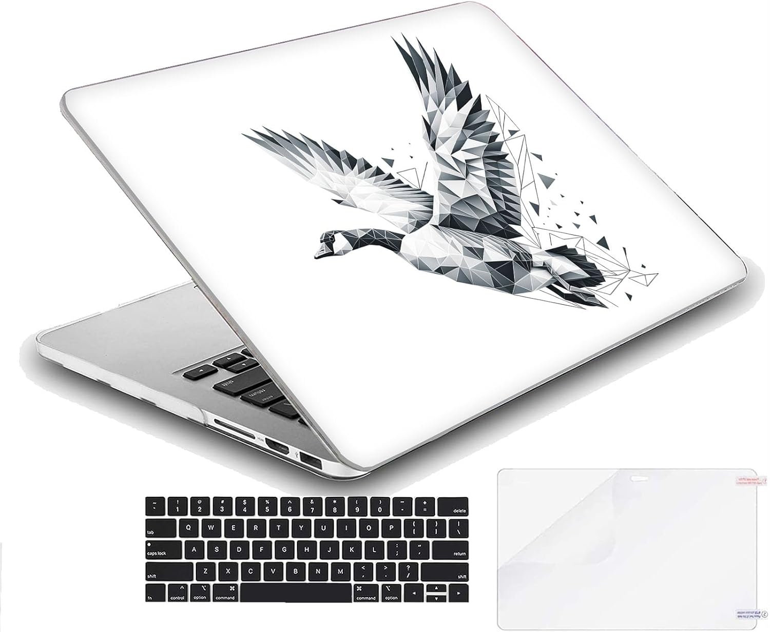 Compatible with MacBook Neo 13-inch, Hard Shell Case with Keyboard Cover and Screen Protector (A3404 A18 Pro chip, 2026 Release) - Mallard Duck MC22344