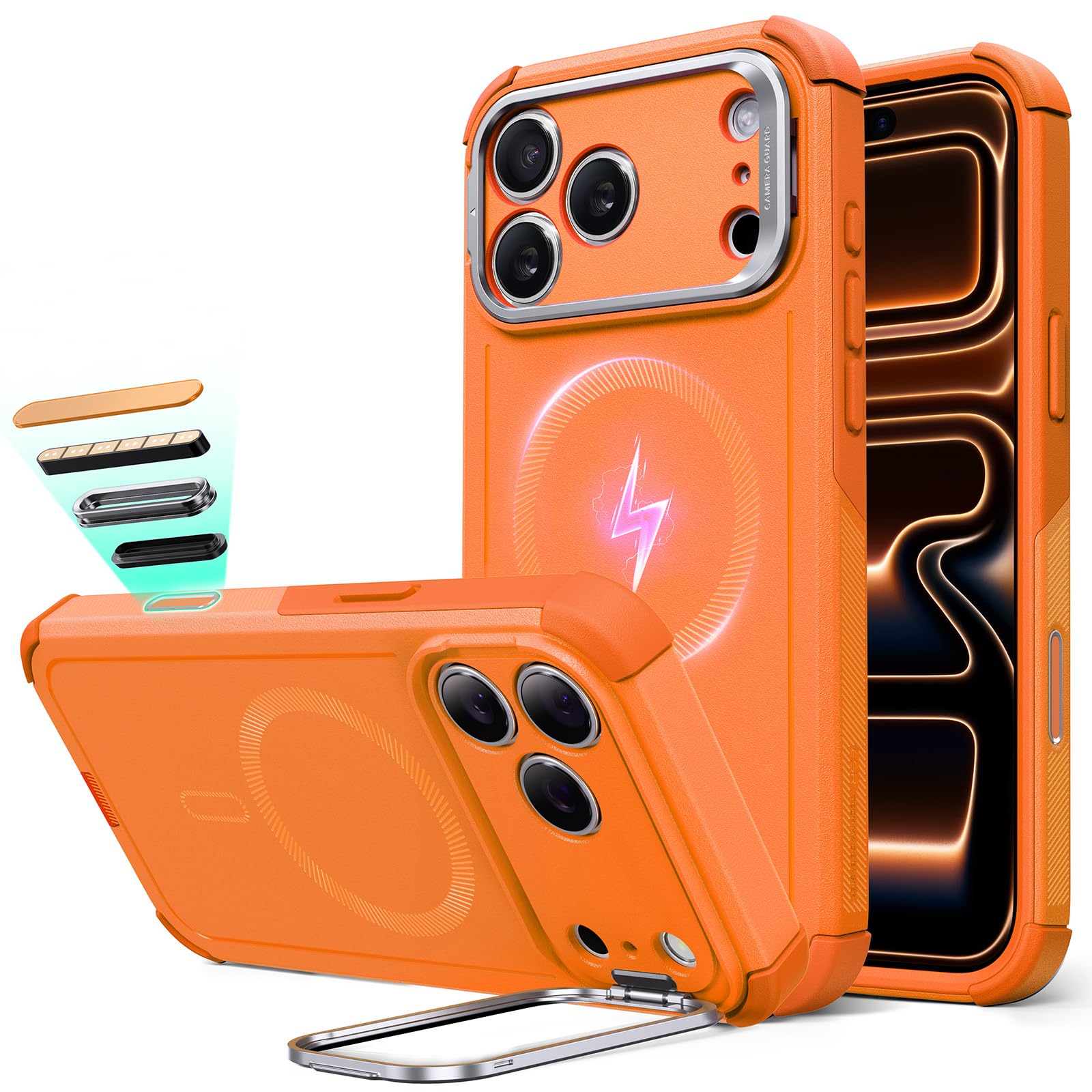ESR Capa para iPhone 17 Pro Max com suporte de armazenamento