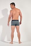 HOM Ho1 Westgate Men's Boxer Briefs (Pack of 1), blue, XXL - 5