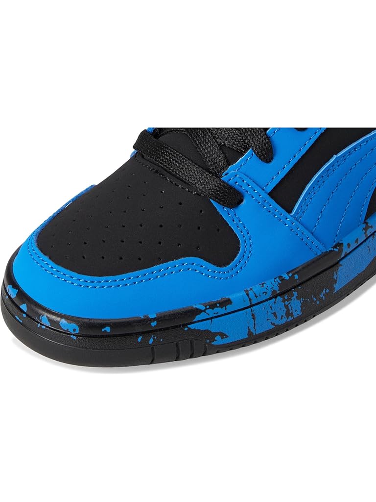 Black PUMA Rebound Layup Mid Shoes (Big Kid)