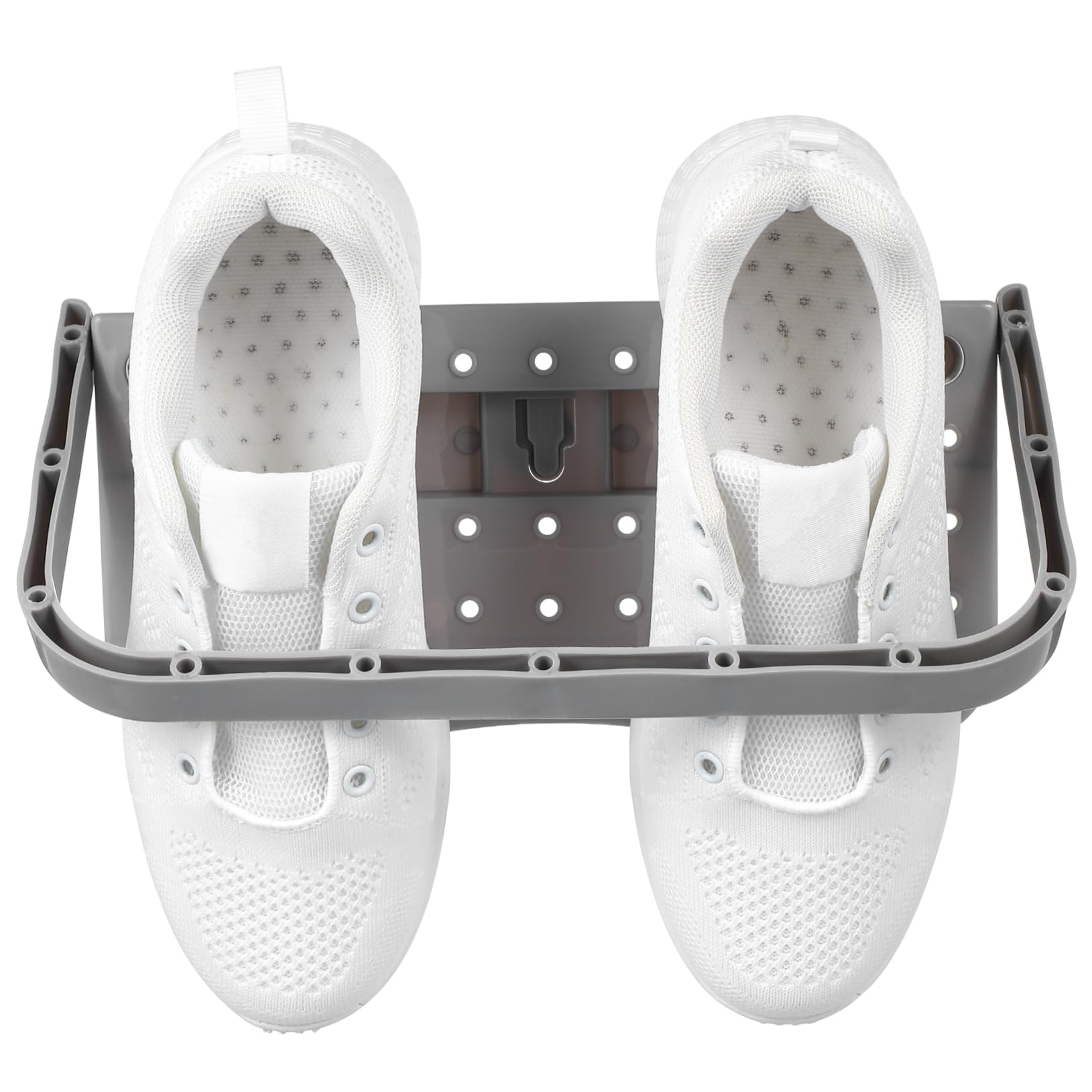 OFFSCH Wall Mounted Shoe Holder Heavy Duty Space Saving Shoe Rack for Entryway Versatile Wall Organizer for Small Spaces Easy Installation Adhesive Mount Sturdy Material