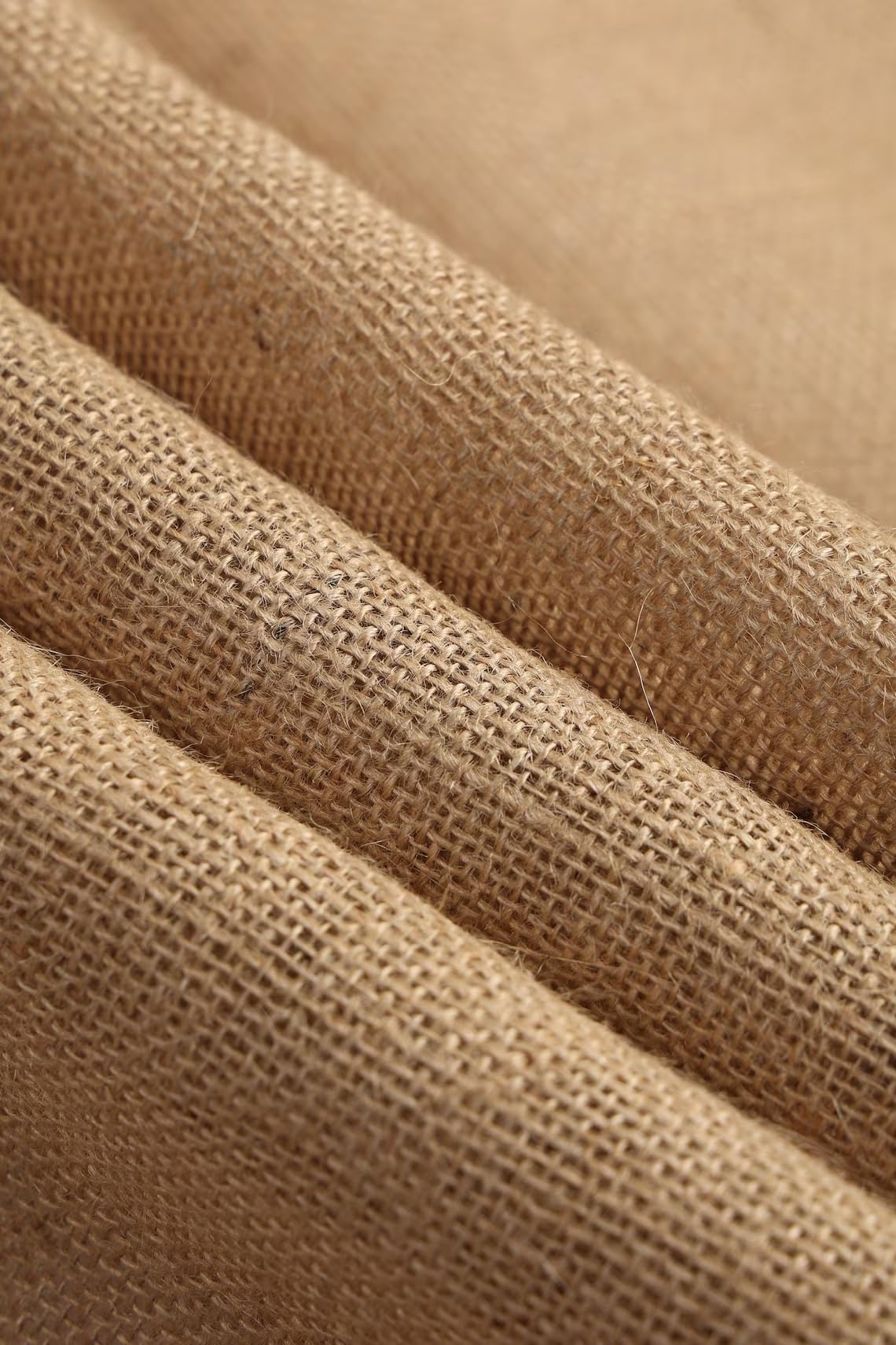 MDS - 50 Inch X 50 Feet Long 100% Natural Burlap Wedding Aisle Runner, Indoor Outdoor Jute Hessian Burlap Aisle Runner Carpet Walkway for Wedding Ceremony Prom Parties Event Décor Rustic Farmhouse