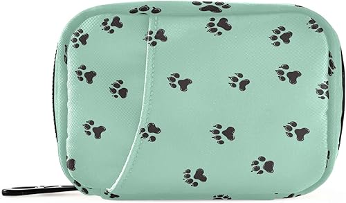 Miniatura 8 de Pastillero portátil de viaje, organizador de píldoras con cremallera de pato amarillo de dibujos animados para guardar vitaminas, bolsa de medicina