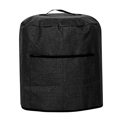 CALANDIS Air Fryer Dust Cover Travel Thick Reusable Storage Cover for Oven Cooker Pot Black dual layer'