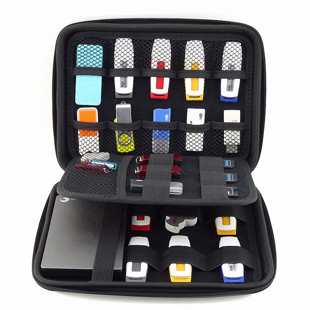Custodia per chiavetta USB, per chiavette USB, scheda di memoria SD, accessori