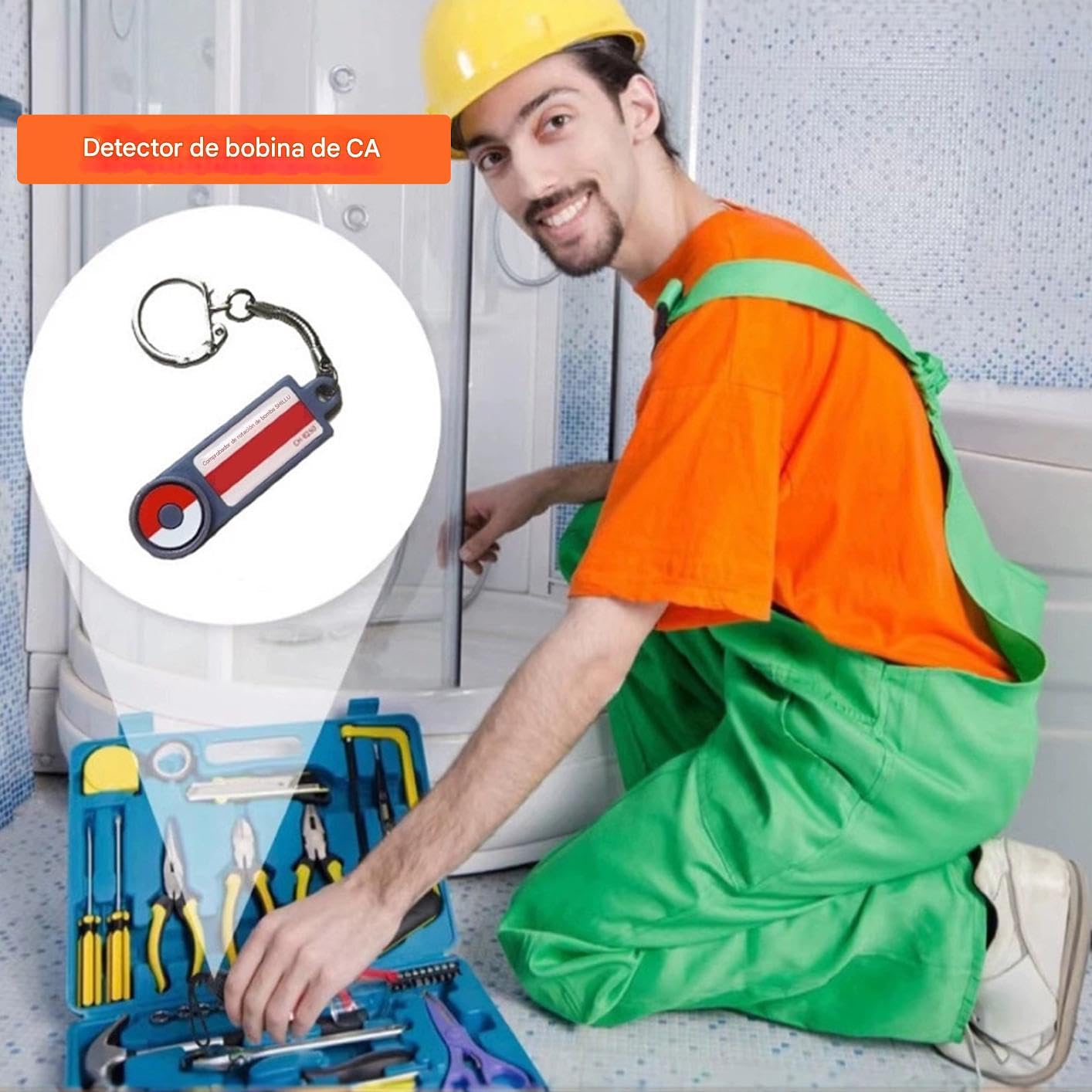 Probador de Solenoides de Circulación - Detector De Fugas De Refrigerante AC | Herramienta de Detección para Diagnóstico de Electrodomésticos y Reparación Automotriz