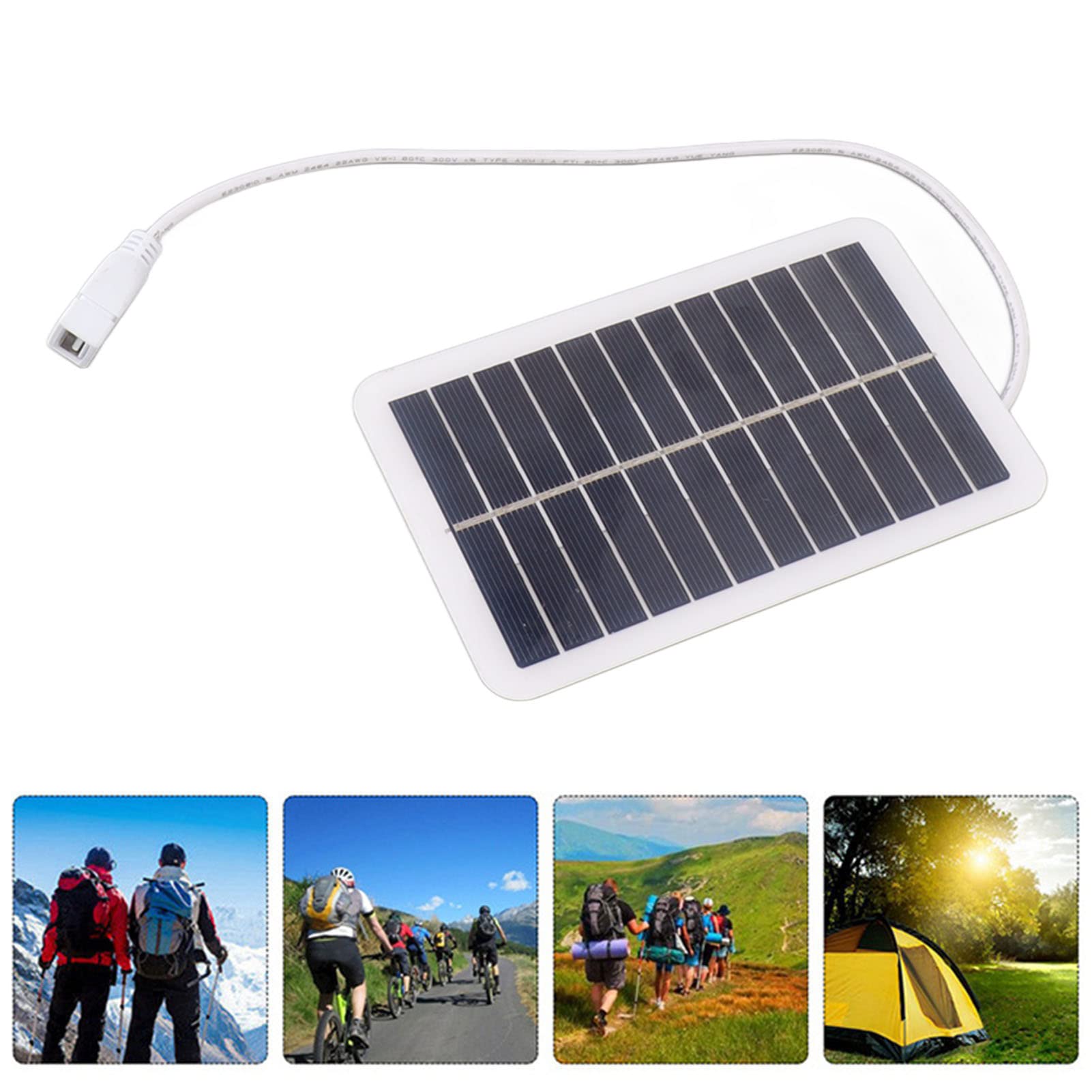 R Panels Polyline Silicon 2W 5V Portable USB R Panel for Emergency,Switches and Sockets R Panels