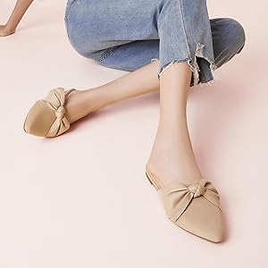 24㎝ BEAUTIFUL SHOES MULE ミュール 茶 ブラウン 24㎝ BEAUTIFUL