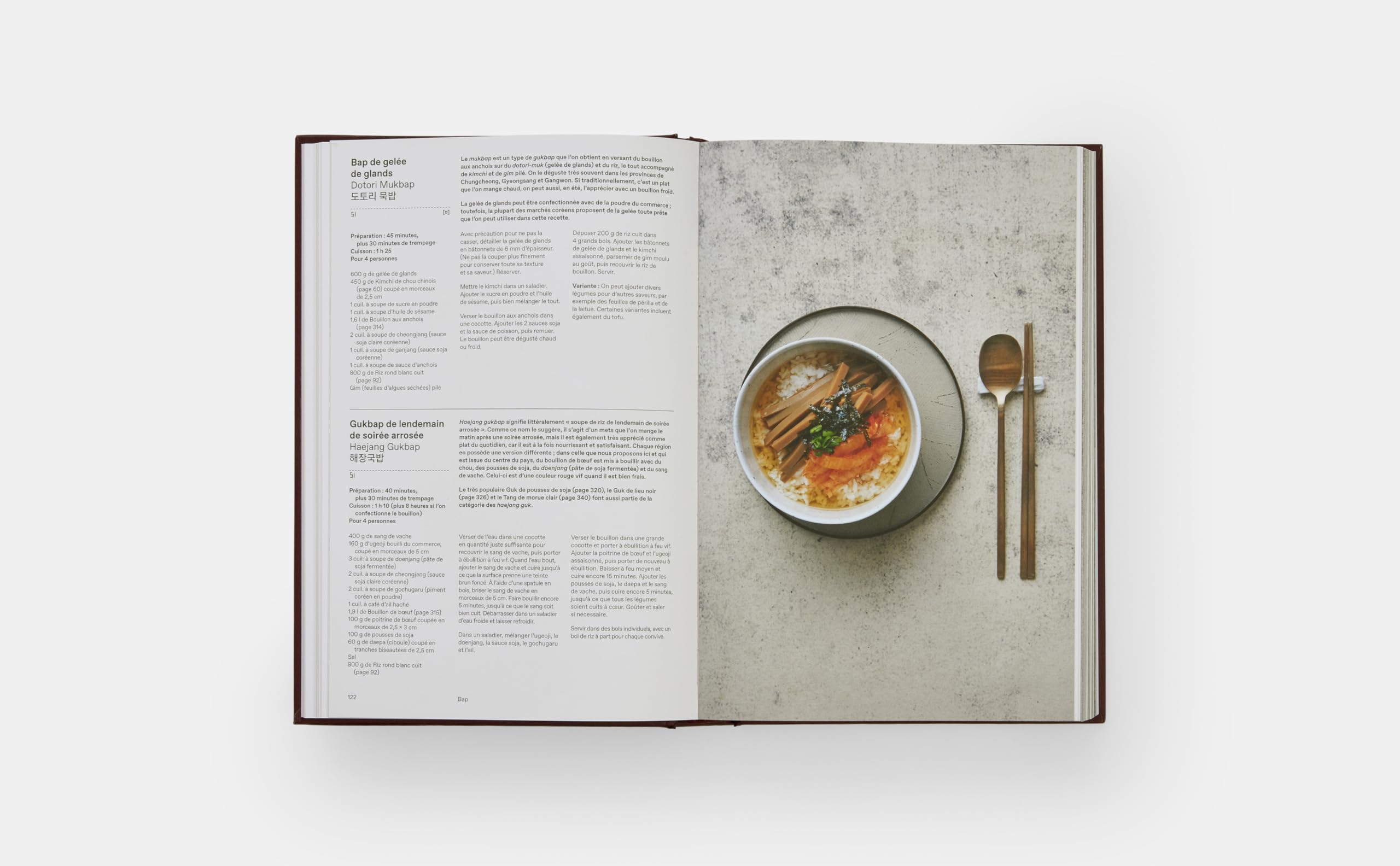 Le livre de la cuisine coréenne