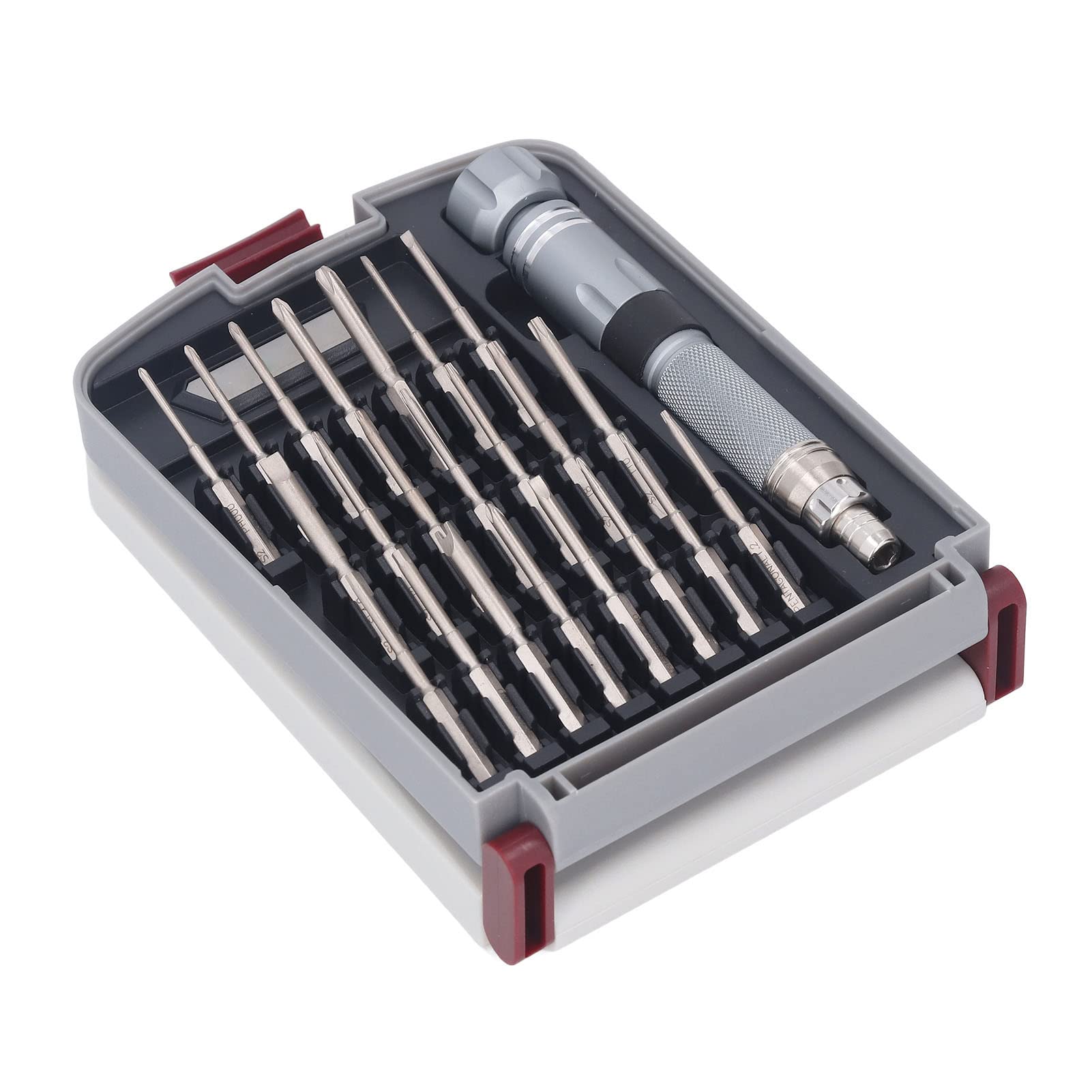 Hidyliu Set di cacciaviti 22 in 1, kit di cacciaviti di precisione con punte in acciaio legato, maniglia di fissaggio magnetica per riparazione elettronica