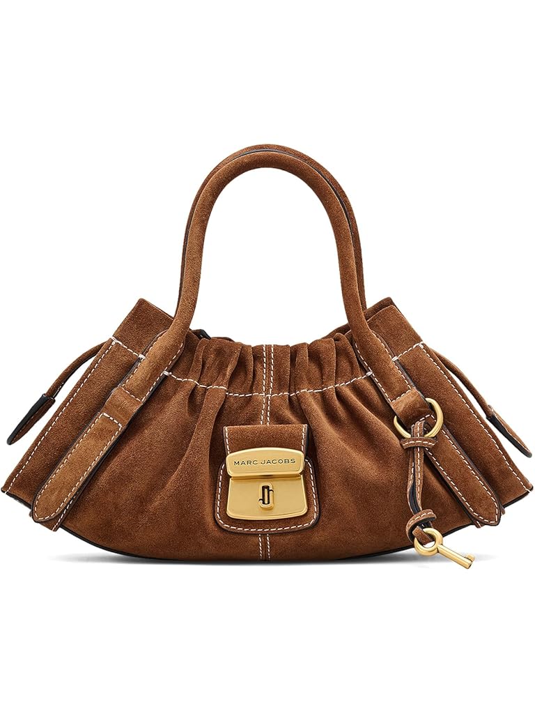 Bronze Marc Jacobs The Suede Dakota Small Satchel
