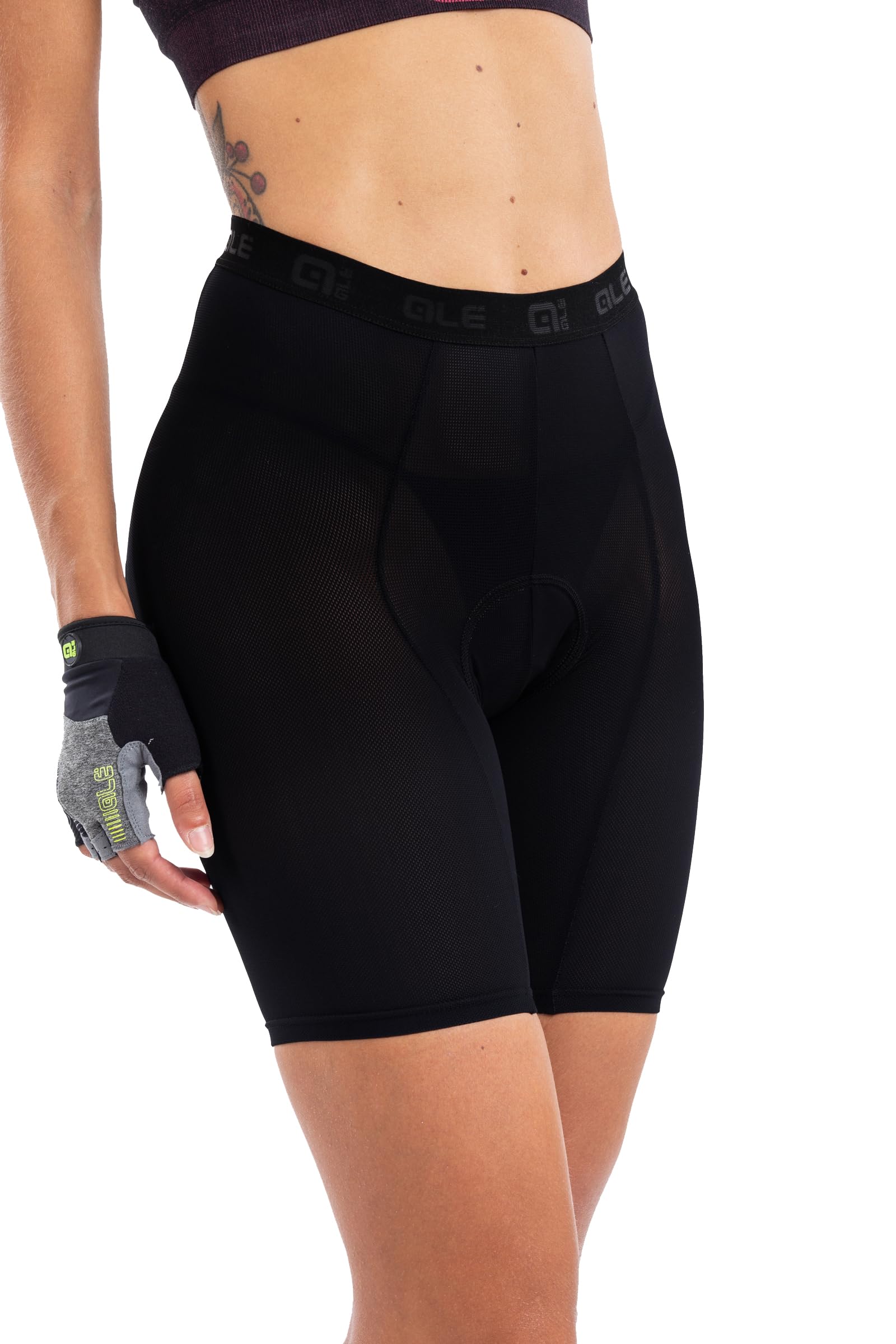 ALE' Damen Offroad MTB Enduro Gepolsterte Auskleidung Radhose