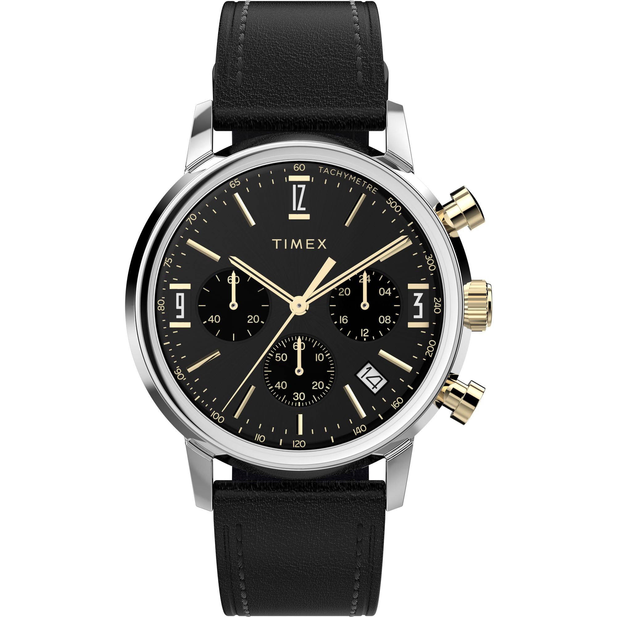 Marlin Black Round Dial Analog Men Watch - TWEG26715-image-5