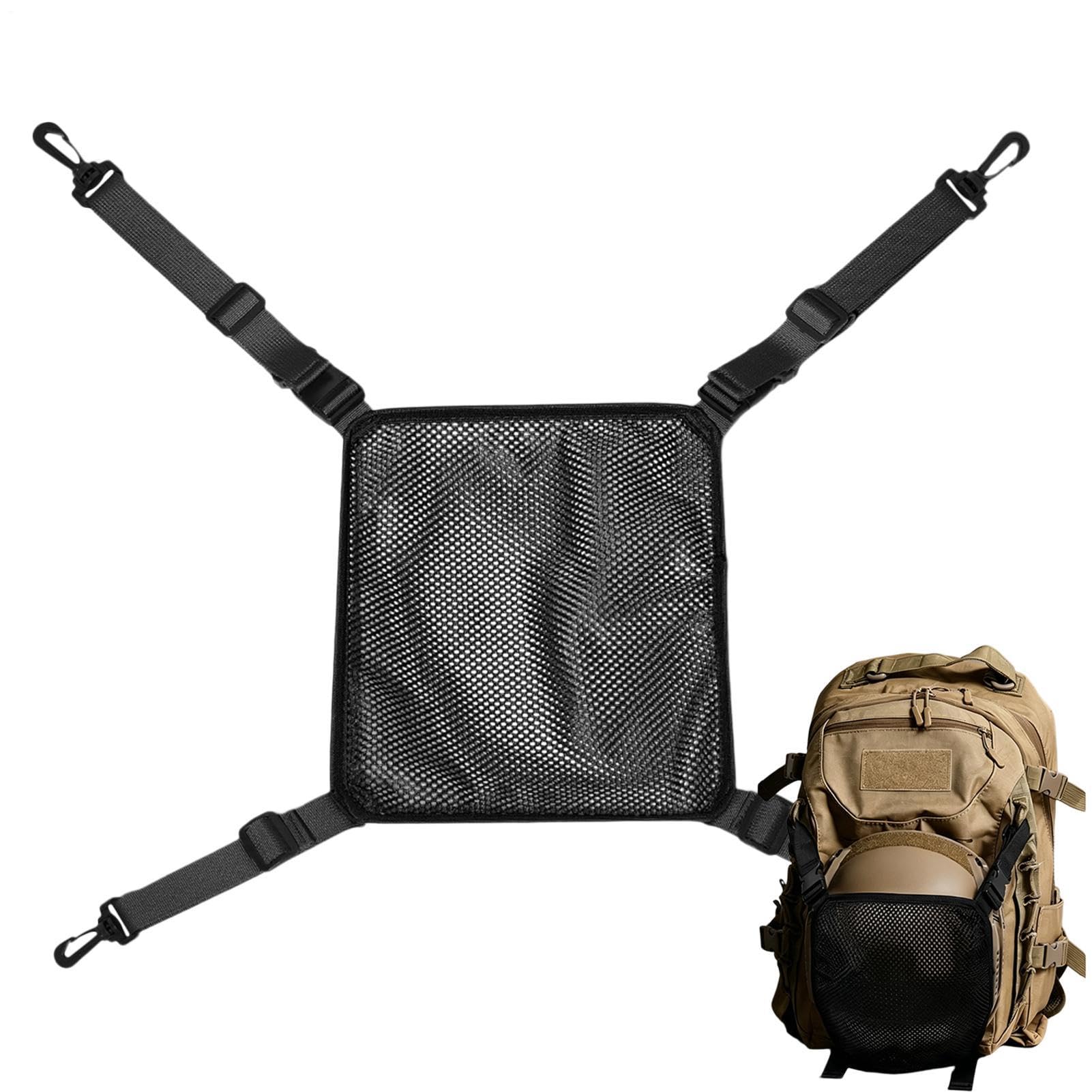 Soporte portátil de alta elasticidad para casco de mochila 8