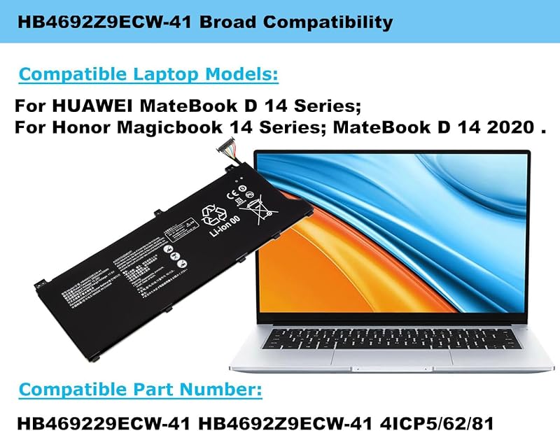 Acumulator BLESYS HB4692Z9ECW-41 pentru laptop Huawei MateBook D 14 2020
