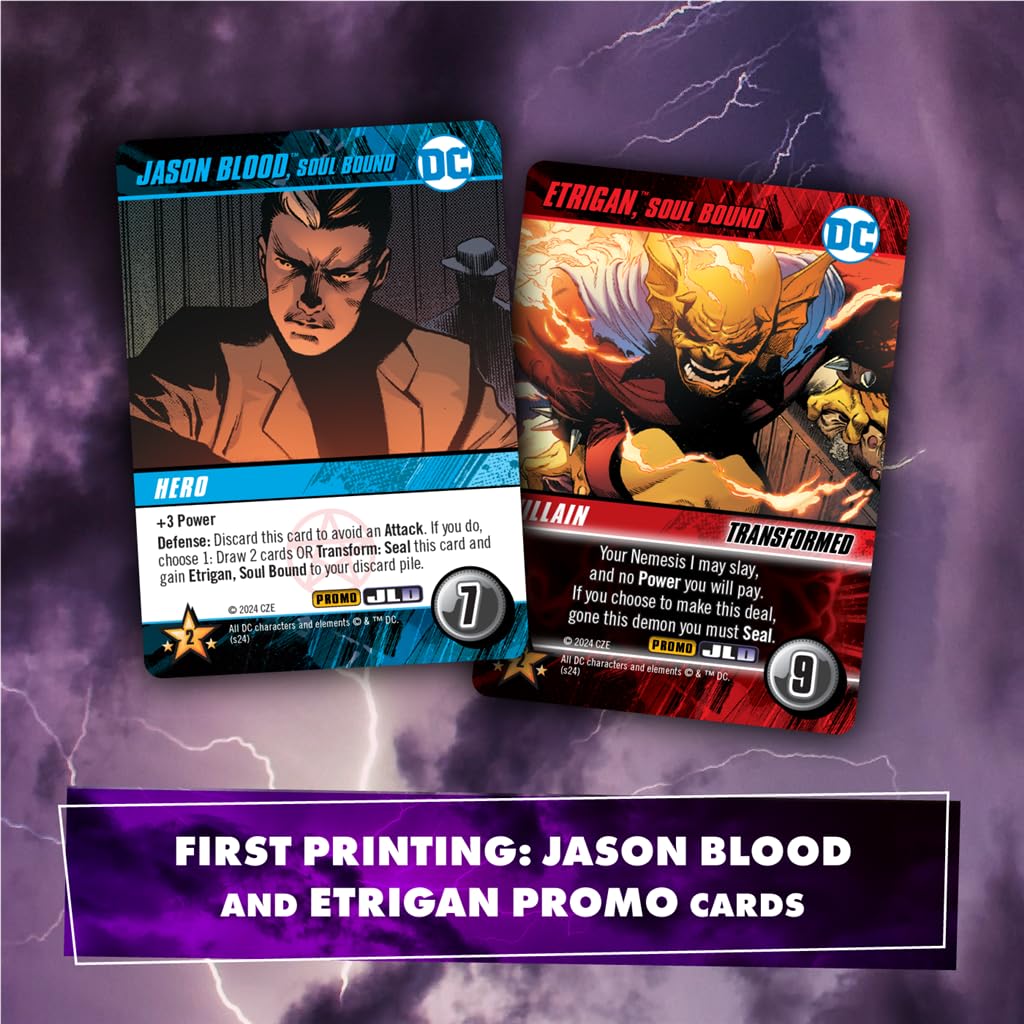 DC Cryptozoic Deck-Building Game Justice League Dark – Gioco di Carte Strategico – Per Appassionati di Giochi Tattici – 2–4 Giocatori | 60 Minuti | Età 15+ – Inglese