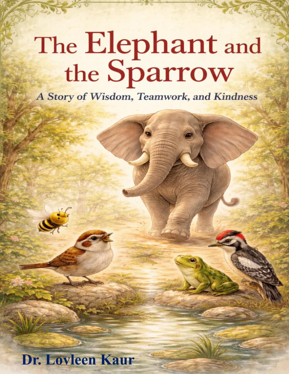The Elephant and the Sparrow: A Story of Wisdom, Teamwork, and Kindness (Unity Is Strength: Heartwarming Bedtime Stories of Teamwork and Friendship for Kids)