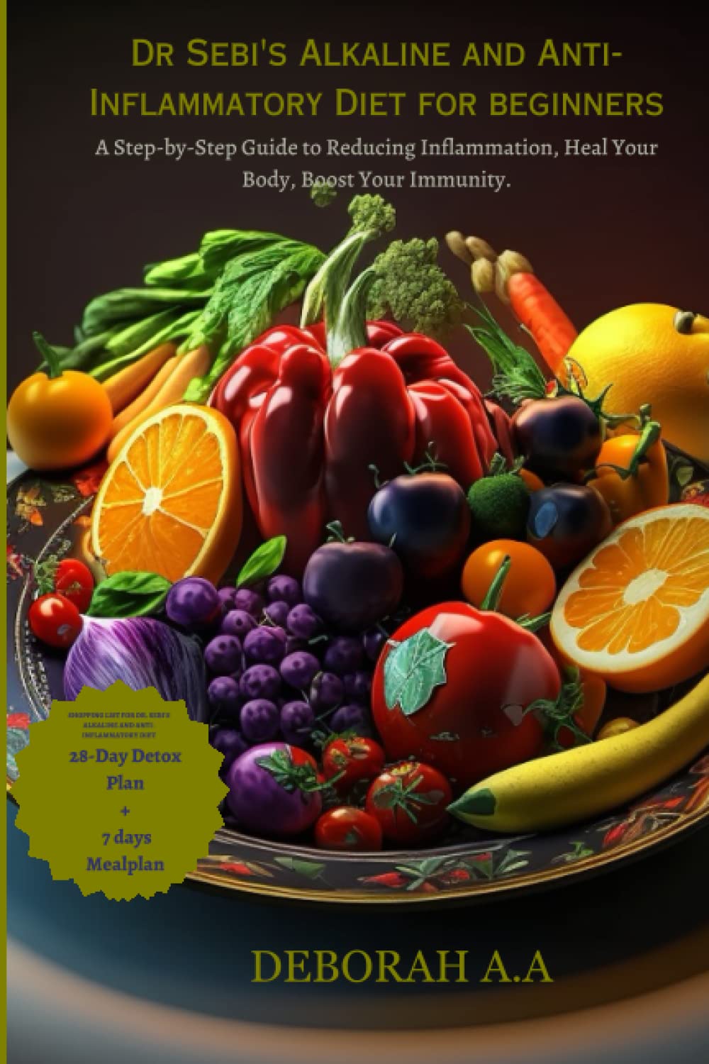 Dr Sebi's Alkaline and Anti- Inflammatory Diet for beginners: A Step-by-Step Guide to Reducing Inflammation, Healing Your Body, and Boost Your ... as well as a 7-day Alkaline Diet Meal Plan