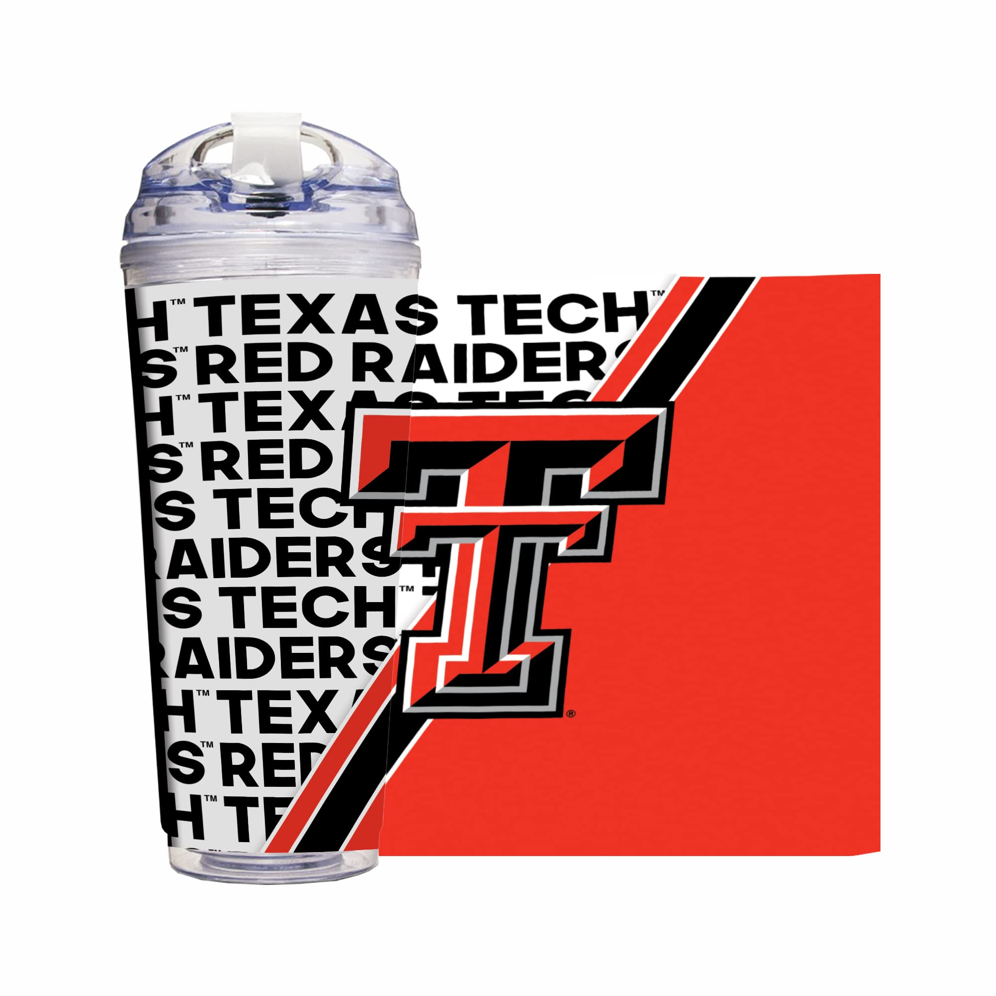 Gobelet double paroi Texas Tech fini la condensation en 710ml