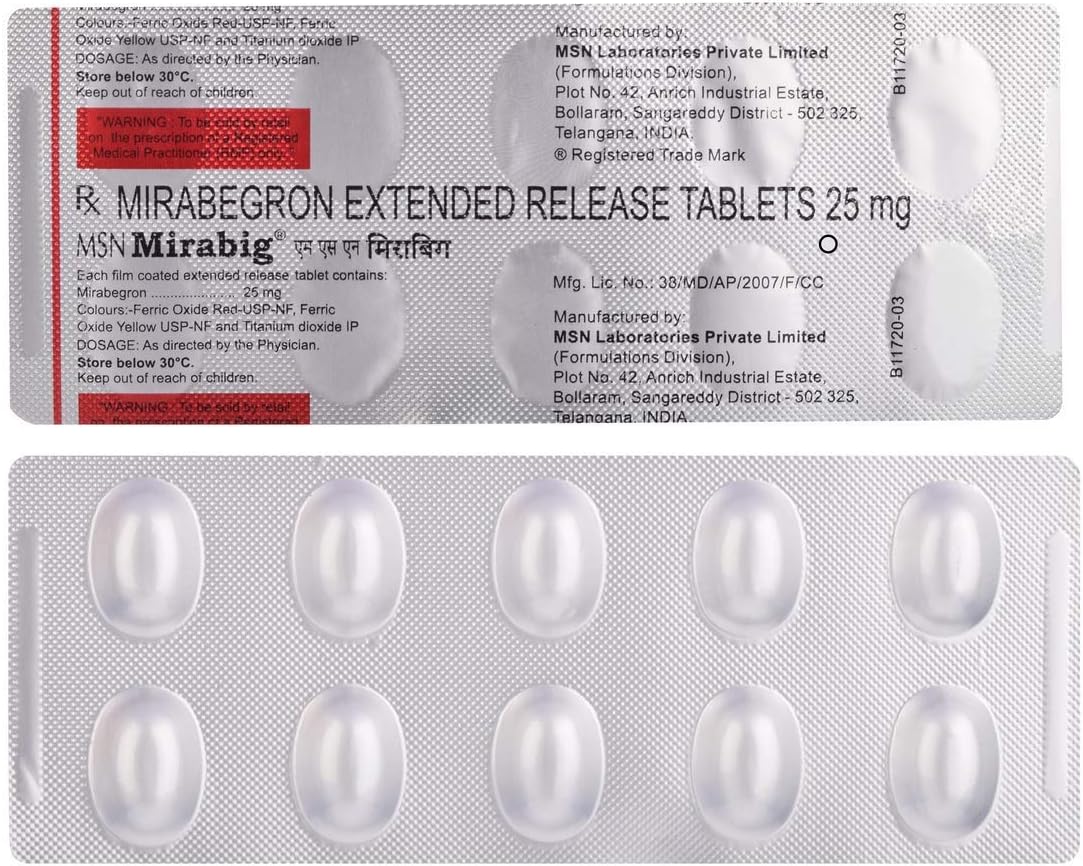 MSN Mirabig - Strip of 10 Tablets