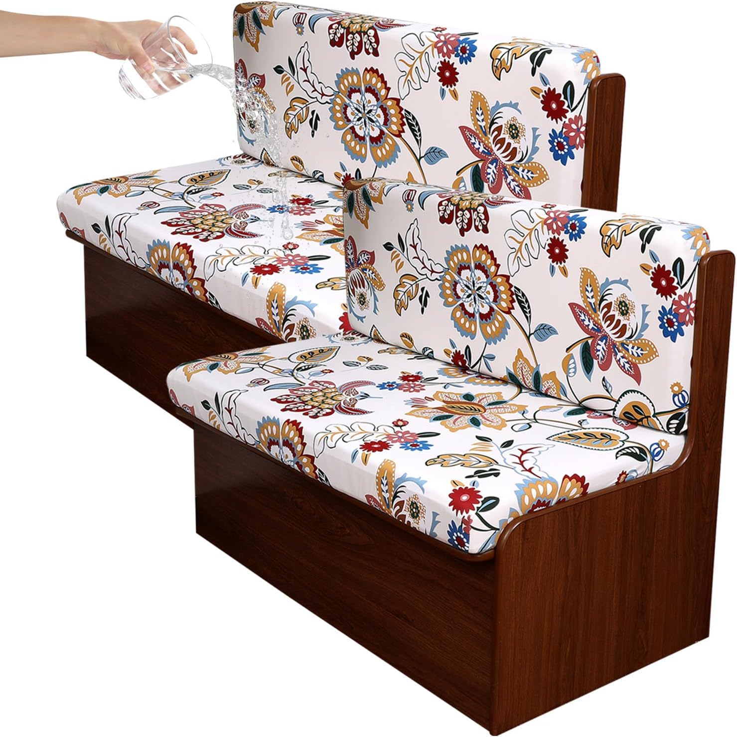 Waterproof RV Cushion Covers, Stretch Printed RV