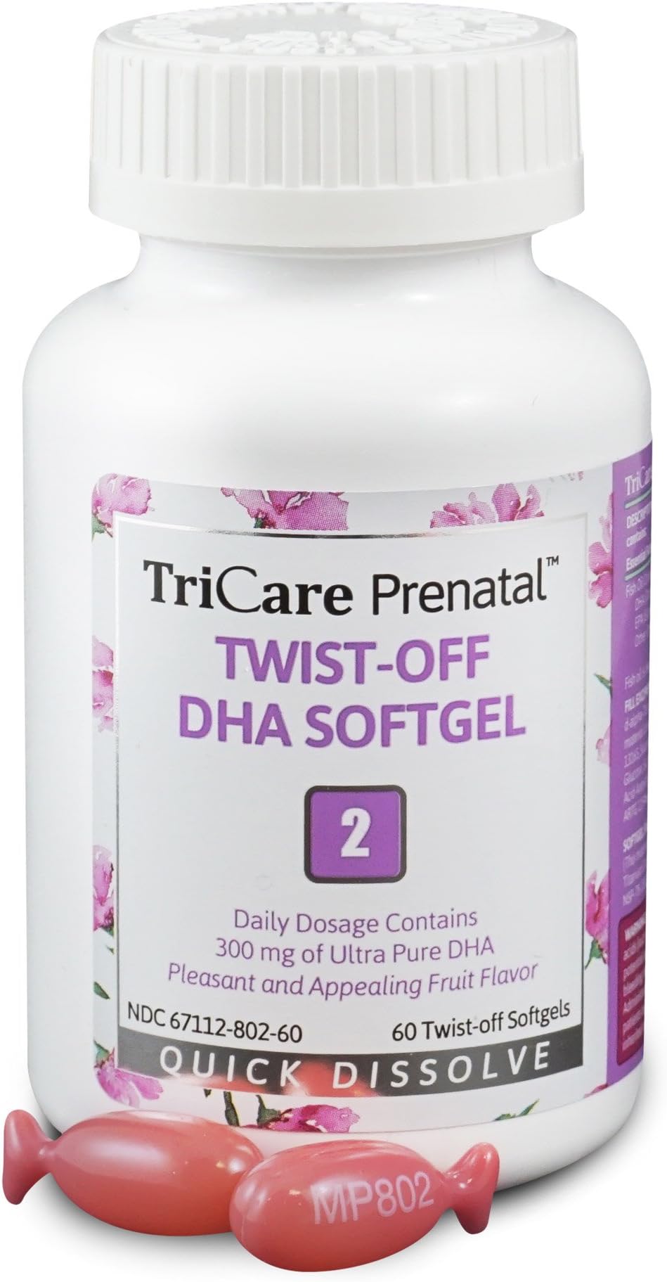 Twist-Off Chewable DHA Softgel for Babies - Fruit Flavor -