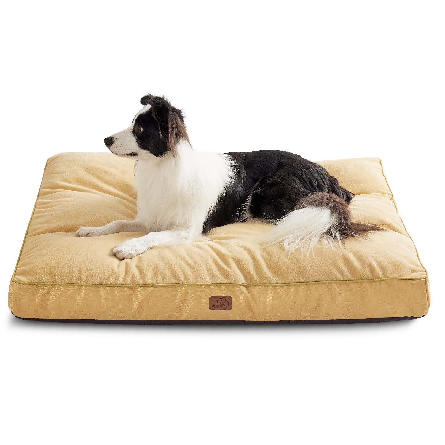 Bedsure Waterproof Dog Beds for Large Dogs Large Dog Bed with Washable Cover, Pet Bed Mat