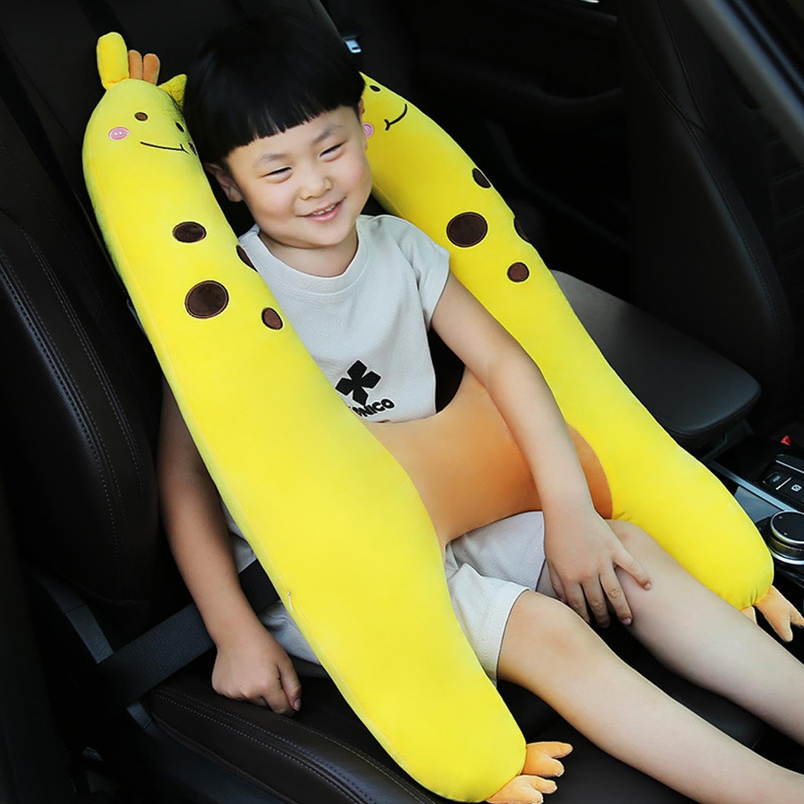 Cuscino da Viaggio Aereo per Bambini Cuscino da Viaggio Confortevole | Supporto per il Corpo Supporto Morbido Traspirante Forma H per Auto Aereo Riposo Viaggi Lunghi