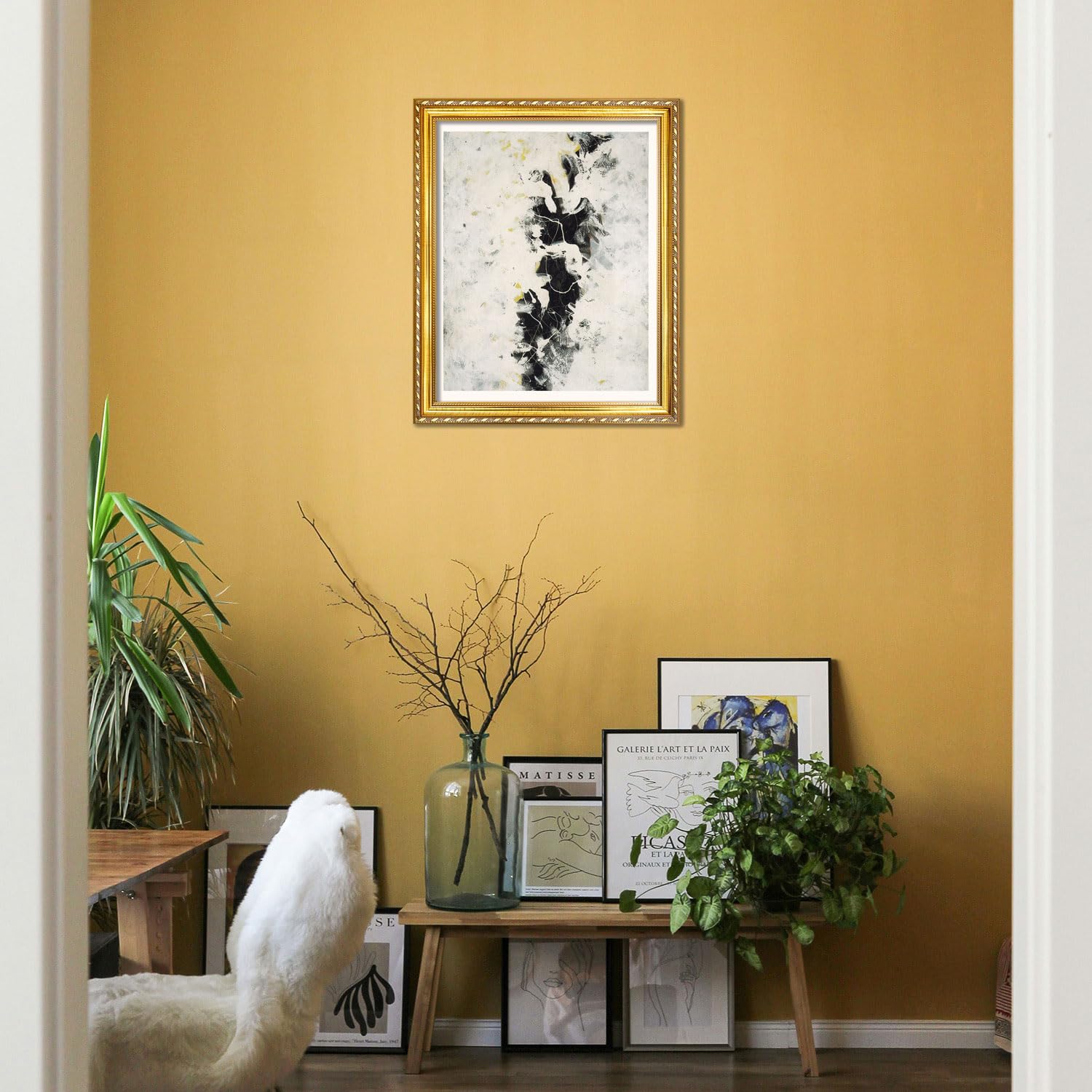 Amazon.com: Jackson Pollock Wall Art The Deep Framed Pollock