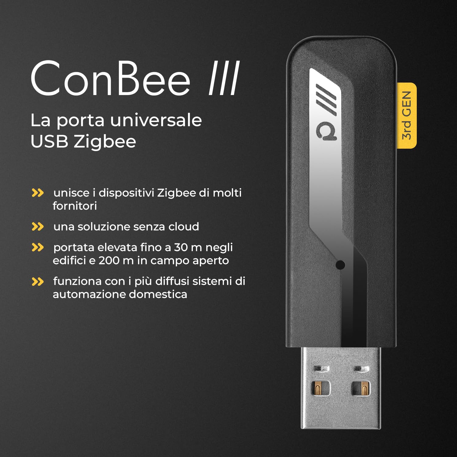 ConBee III - Gateway USB universale Zigbee