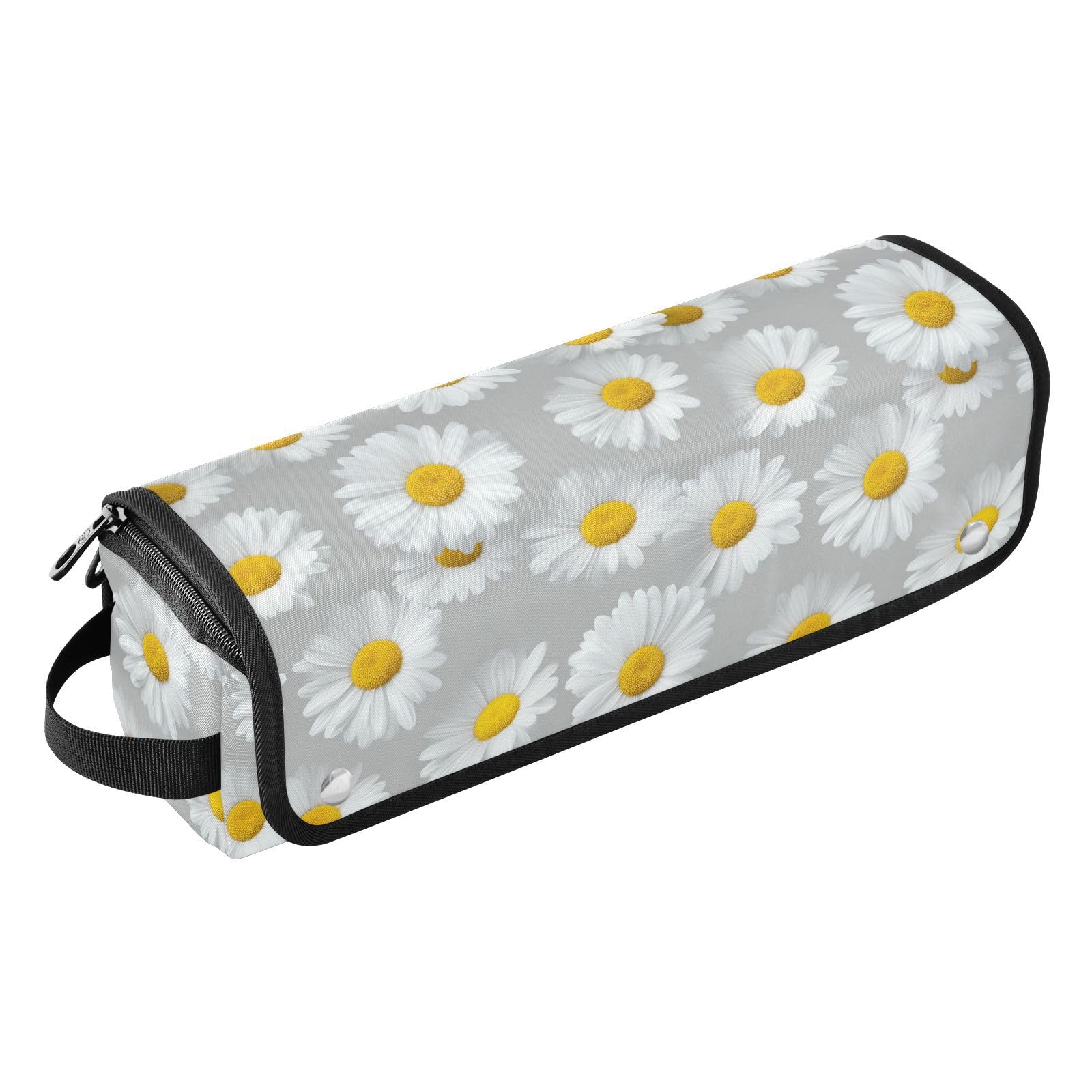Daisy Gray Hot Hair Tools Travel Bag for Curling Iron Straightener Flat Iron Hair Dryer Portable Organizer Women Travel Essentials Heat Resistant Mat Portable Essentials-image-19