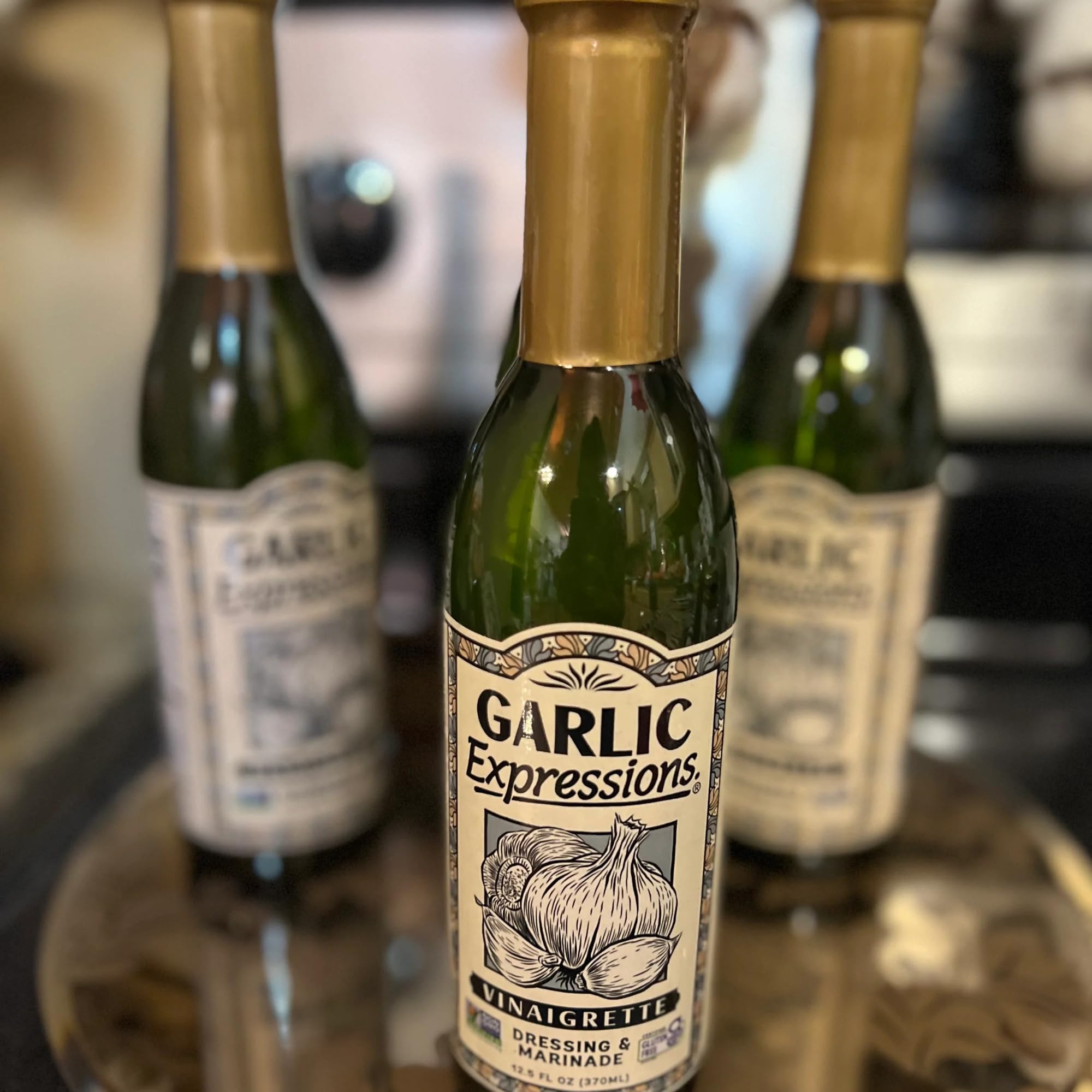 garlic expressions classic vinaigrette salad dressing & marinade 12.5 oz Garlic Expressions Classic Vinaigrette Salad Dressing & Marinade, 12.5 Oz (1 Pack)