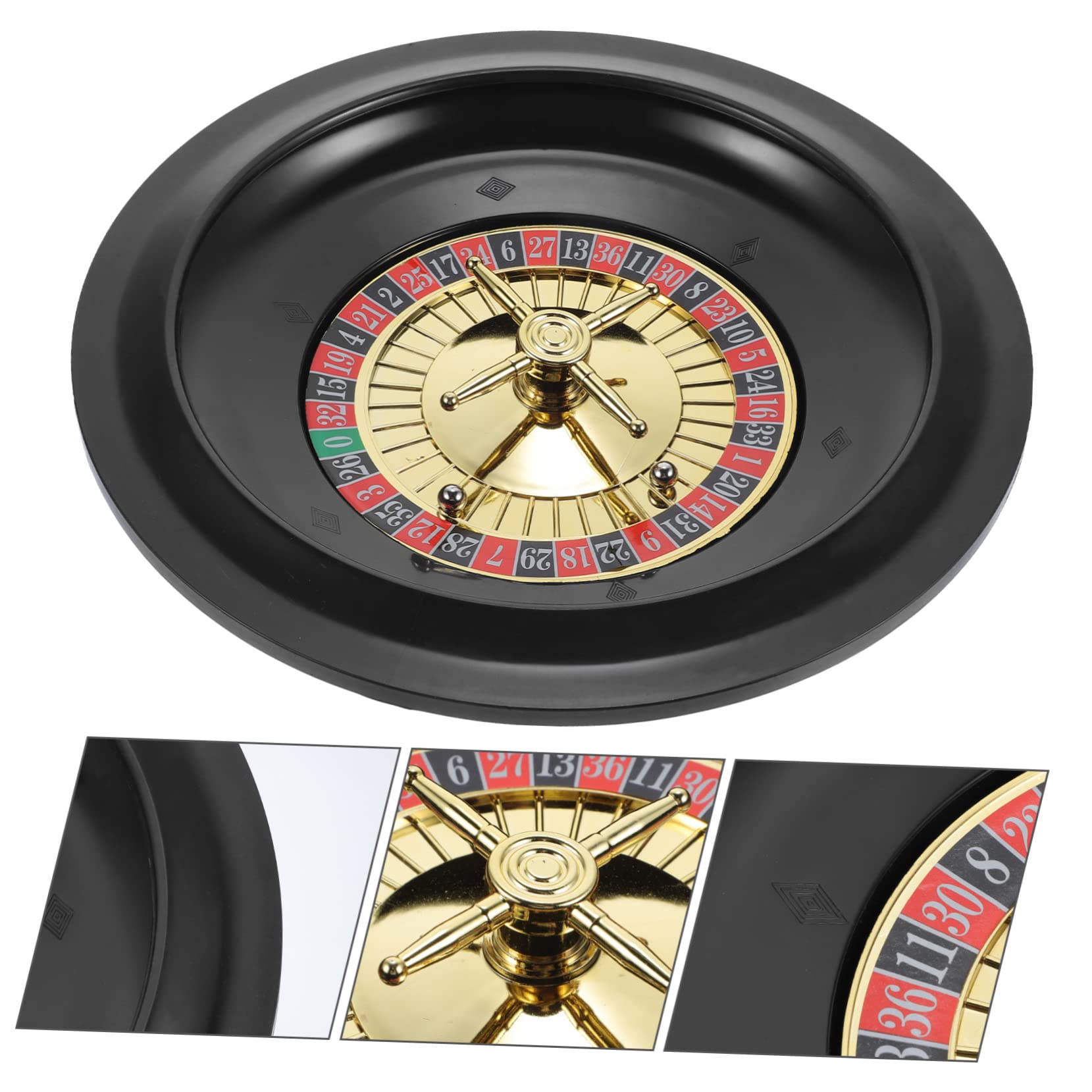 HANABASS Roulette Russa Giradischi digitale Ragno Ruota Gioco Multifunzionale Posare Grande Rouletterad Fai da Te Ruota Rotante Giradischi Ruota Rotante per Bar