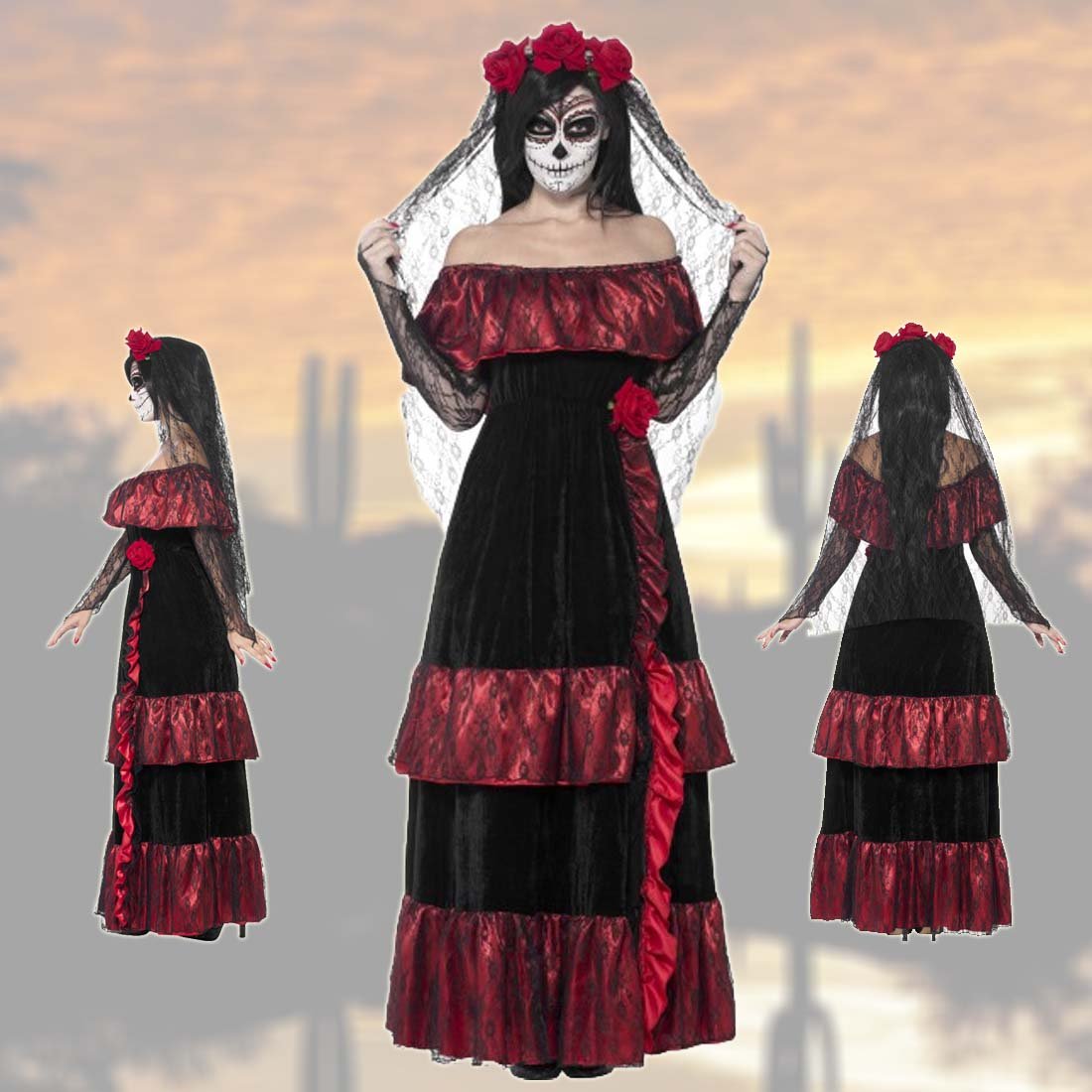 Skull wedding dress 60 photos Astyledwedding com