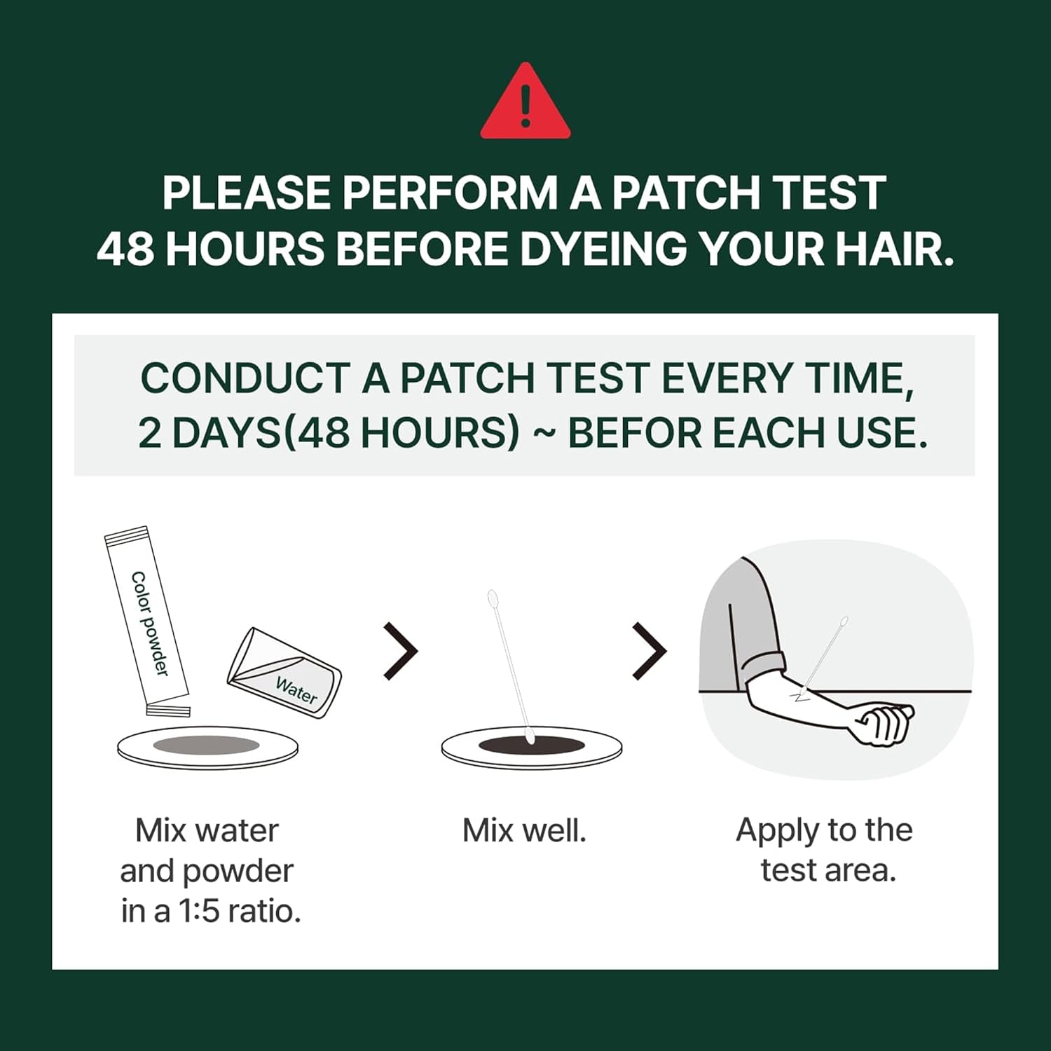 MODAMODA Water Coloring Hair Dye, Dark Brown Color with Gentle Gray Coverage, Vegan & Cruelty-Free, Hair Color For Women & Men, All Hair Types, 0.35 oz x 4 Pack (No Dye Kit) - Image 8