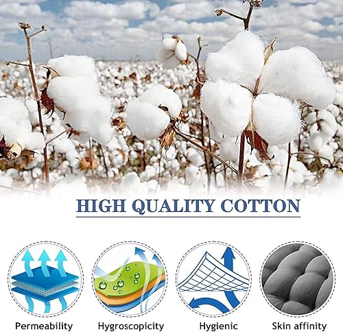 Miniatura 5 de RUYICZB Juego de 3 cojines para sillas de interior y exterior, 1 sofá biplaza y 2 cojines para sillas a juego, cómodos y elegantes para sofá