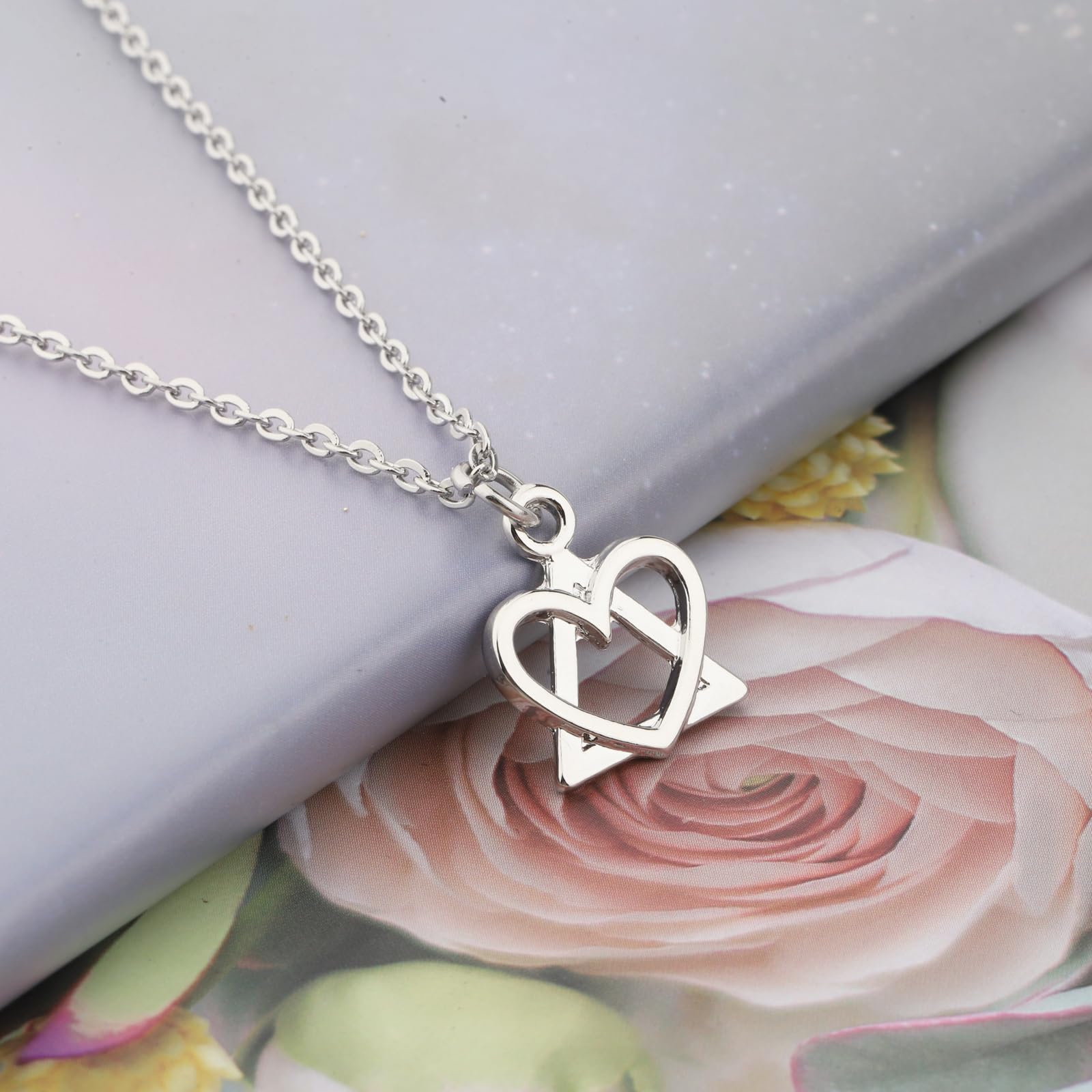 Gzrlyf Adoption Symbol Necklace Adoption Day Gift Gotcha Day Adoptive Gift Adoption Jewelry WANTED chosen LOVED adopted