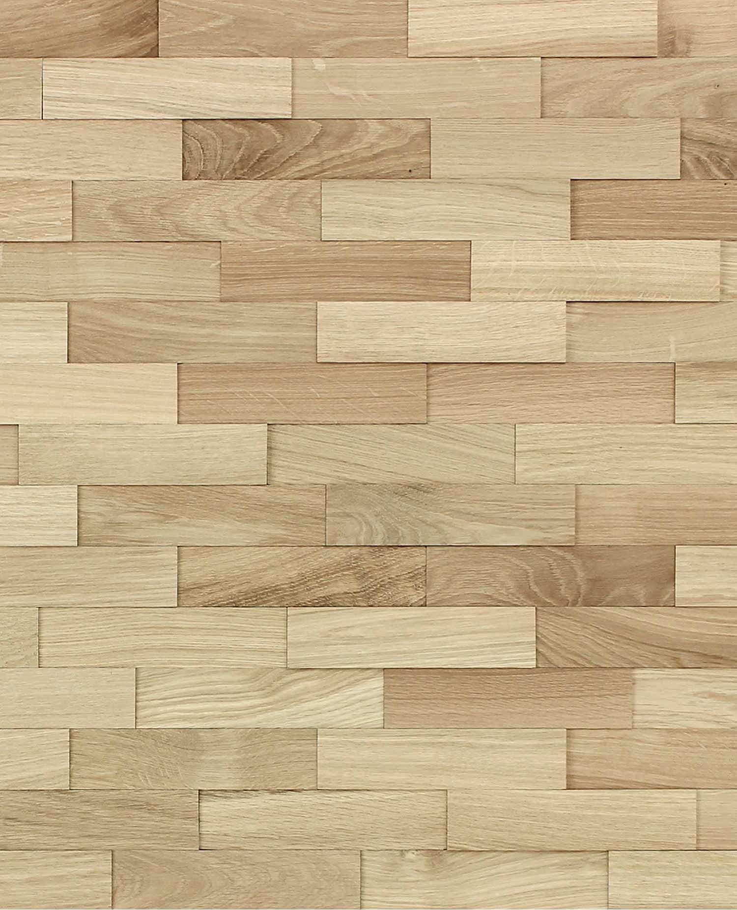 wodewa | Okładzina ścienna, drewno, dąb, samoprzylepna, 1 m2, prawdziwe drewno 3D, panele XXL 1000 x 100 mm, nowoczesne w dotyku, wyprodukowano w Niemczech, strukturalne, naturalne 1000